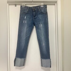 Kut from the Kloth Blue Ankle Jeans